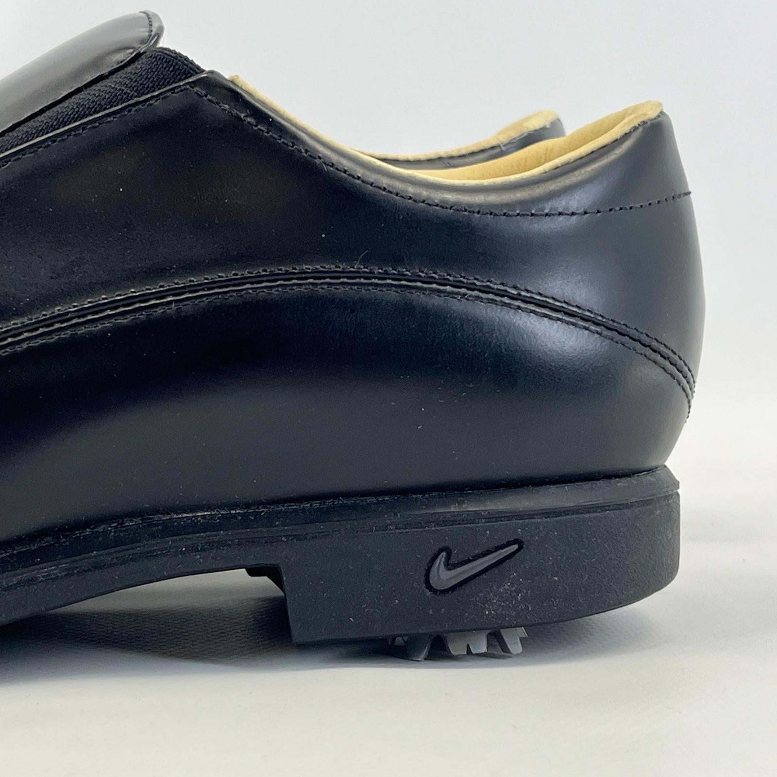 Nike Golf Verdana Air Comfort Slip On Black Leather Golf Shoes UK Women's UK 6