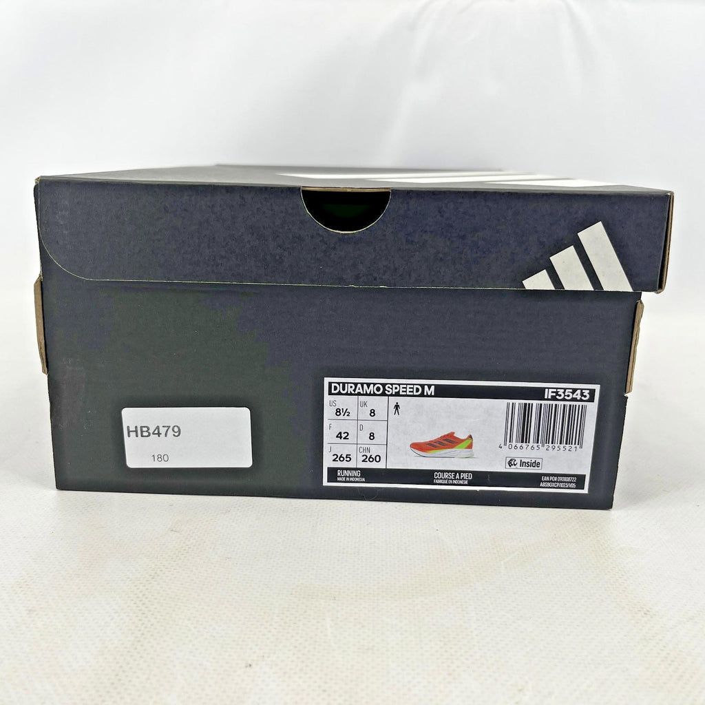 Adidas Duramo Speed Running Trainers Runners Salmon Pink IF3543 UK size 8 - New