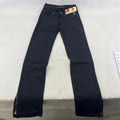Criminal Damage Drainpipe Jeans Black W25 Skinny Fit Y2K Denim NWT Streetwear