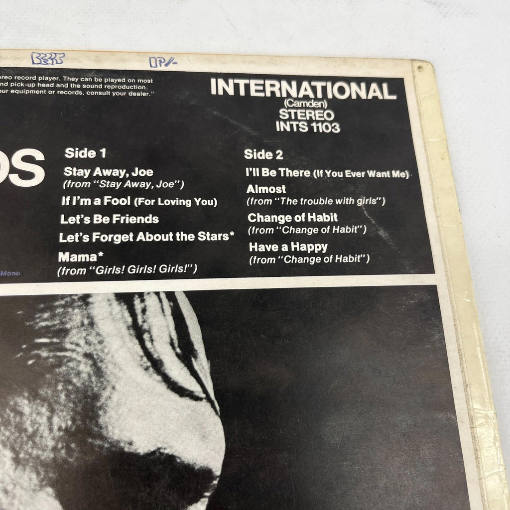 Elvis Let's Be Friends 1970 RCA Camden 12" Vinyl LP Stereo Album