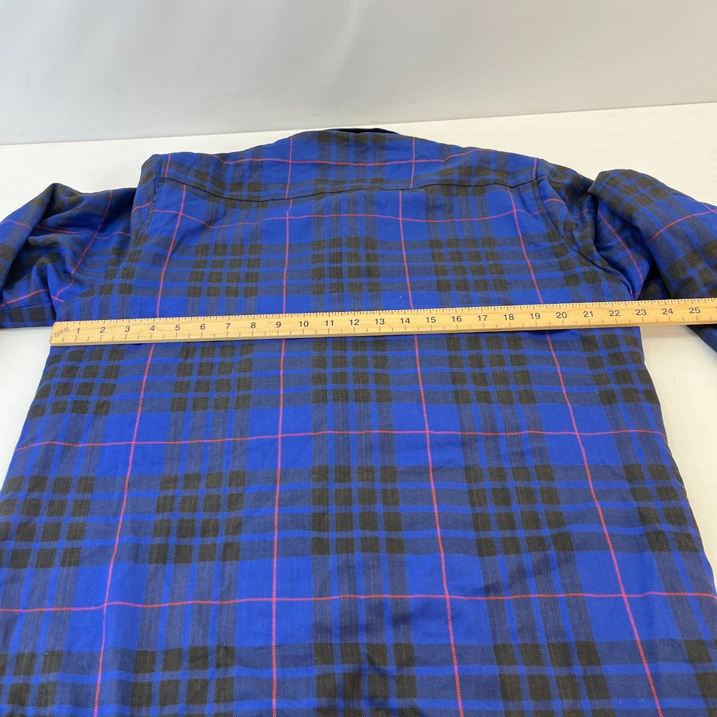 Outreach Men's Insulated Quilt Lined Shacket Jacket Lumberjack Shirt size M