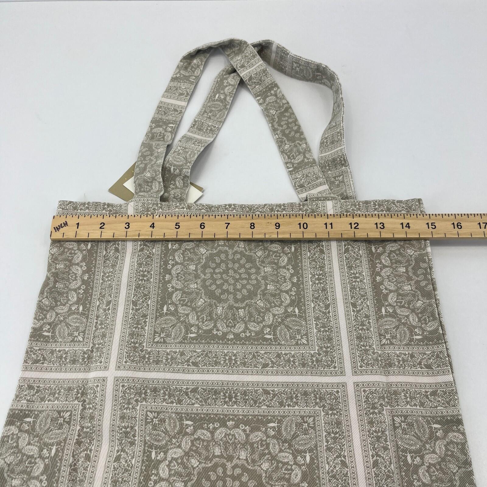 Mos Mosh Bandana Cotton Tote Bag 15" x 15" Tapestry Style - New with Tags