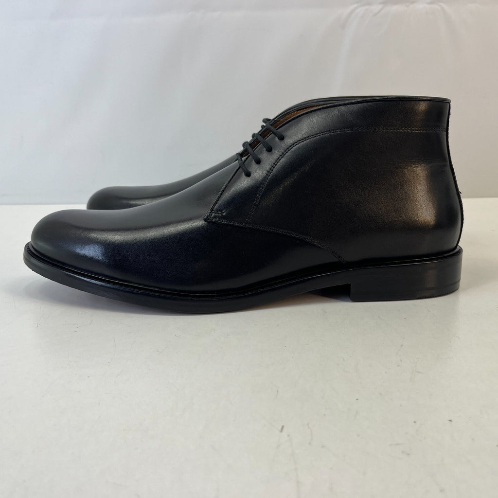 Marks and Spencer Sartorial Black Leather Smart Luxury Boots UK 11 RRP £120 New
