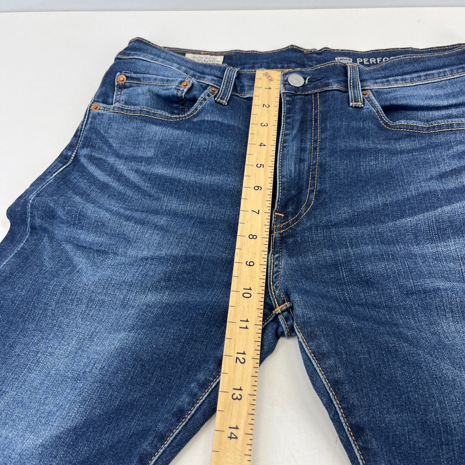Levi's 510 Men Blue Skinny Slim Stretch Jeans W32" L32"