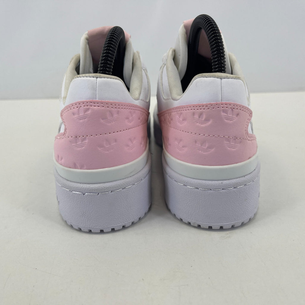 Adidas Forum Bold White & Baby Pink size UK 4 EU 36 2/3