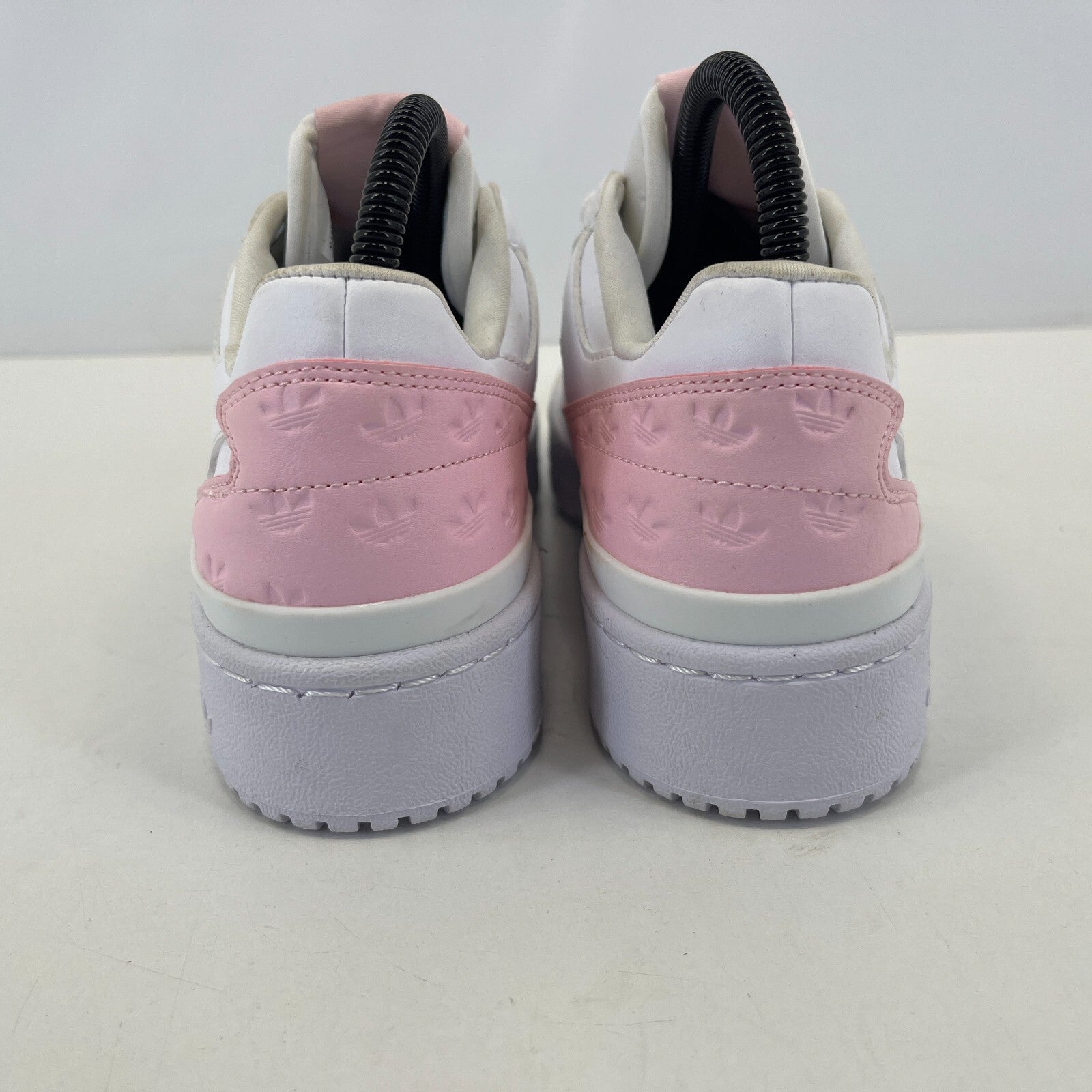 Adidas Forum Bold White & Baby Pink size UK 4 EU 36 2/3