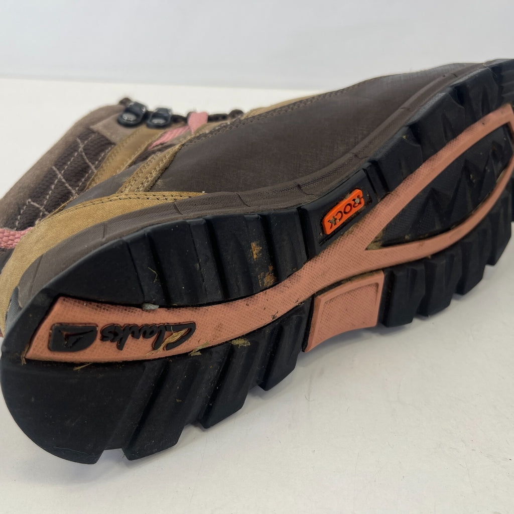 Clarks Active Air GTX Gore Tex Women's Hiking Boots Brown Suede Leather UK 5 D