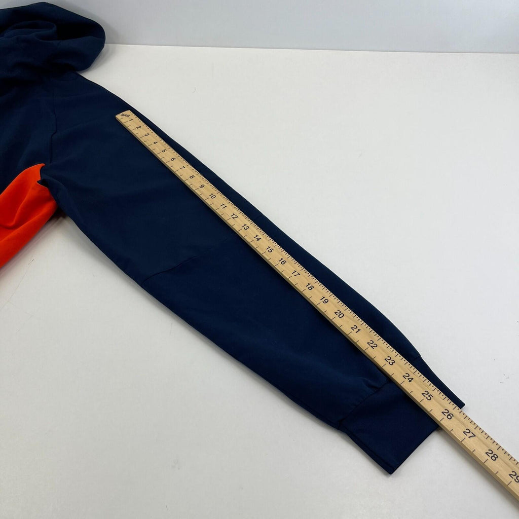 Adidas Middlesbrough FC Jacket size L Navy Blue & Orange Football Hooded Zip Up