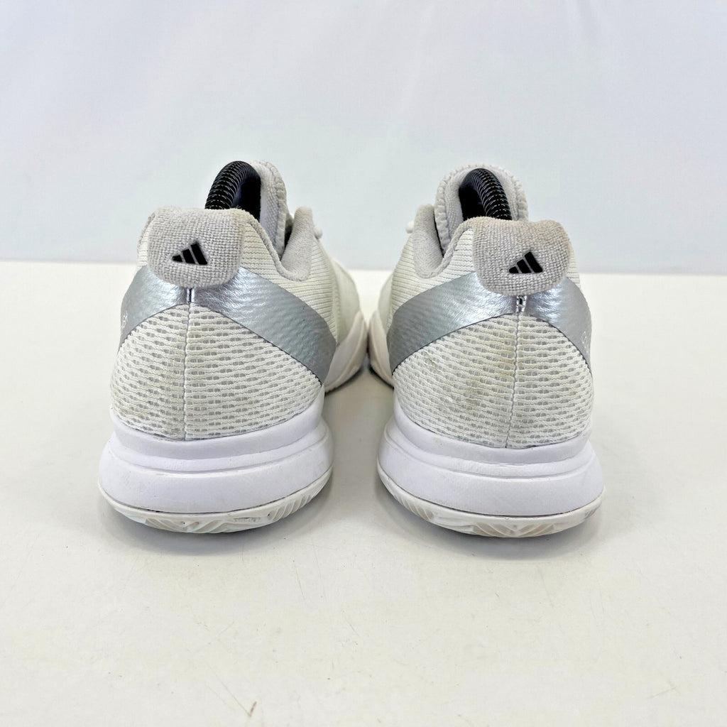 adidas Courtflash Speed 2 Tennis Padel Trainers Shoes White UK 7.5 EU 41 1/3
