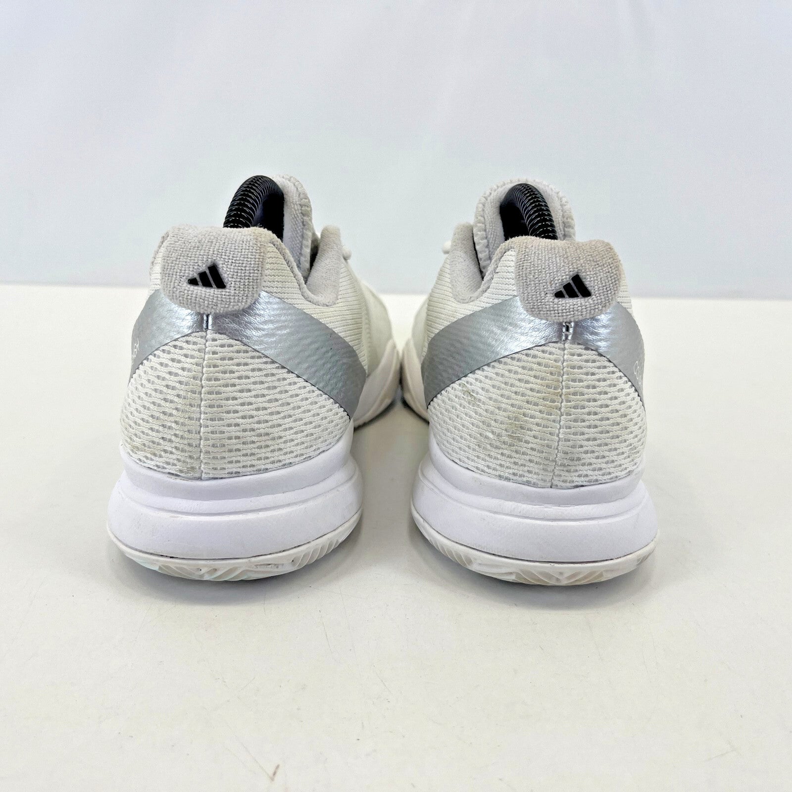 adidas Courtflash Speed 2 Tennis Padel Trainers Shoes White UK 7.5 EU 41 1/3