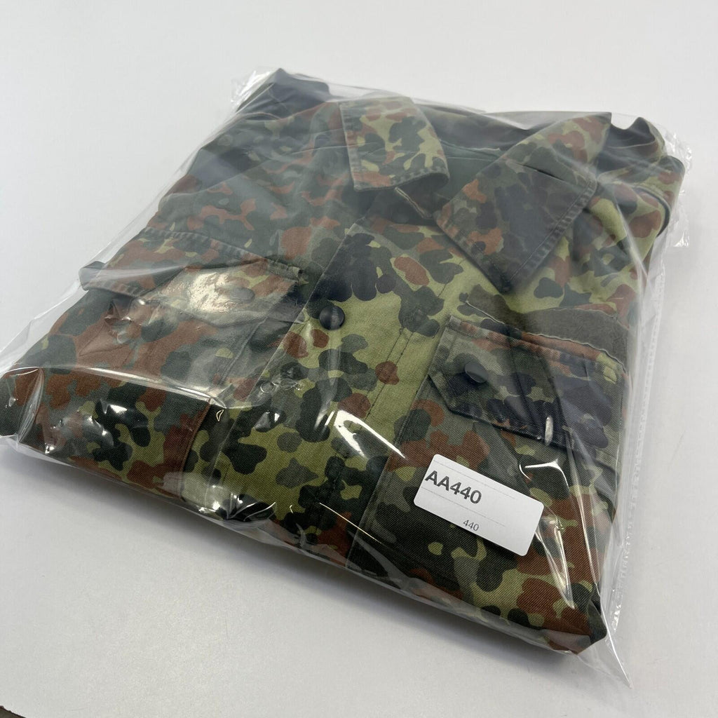 Vintage German Army Flecktarn Shacket Jacket size Gr.8 (UK 8) Military Camo