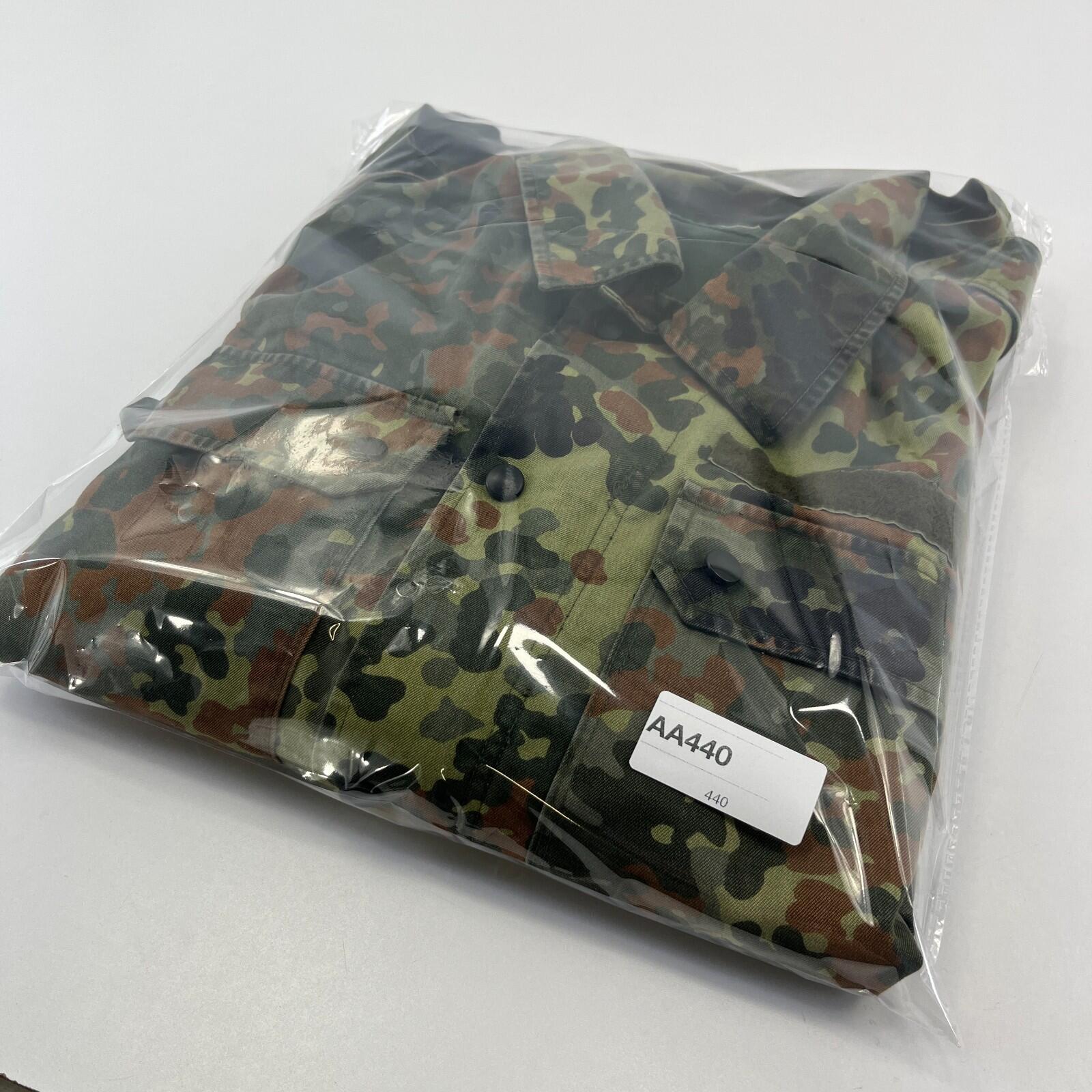 Vintage German Army Flecktarn Shacket Jacket size Gr.8 (UK 8) Military Camo