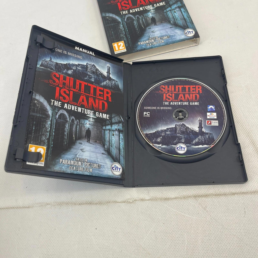 Shutter Island Adventure Game for PC CD-ROM Windows 2010 Edition with manual