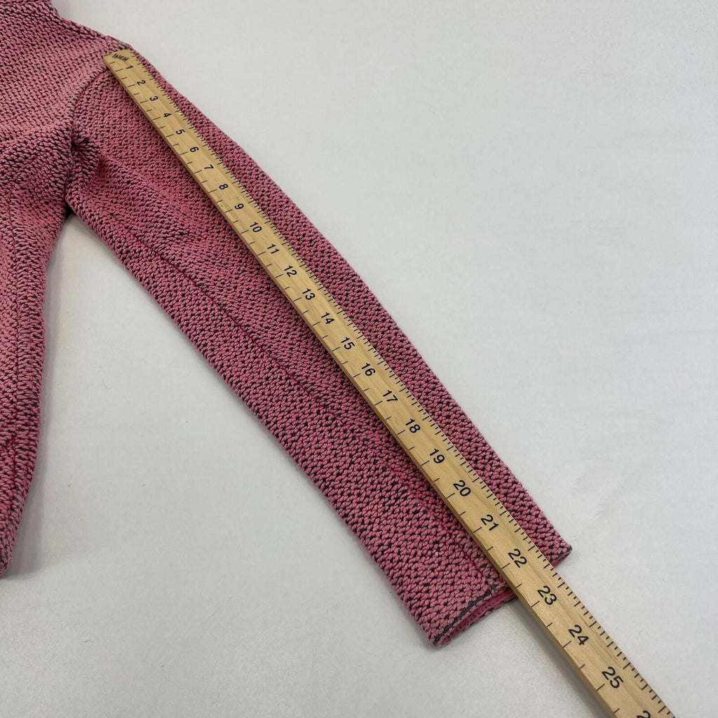 Weird Fish Macaroni Fleece Jacket Women's UK size 8 Full Zip Pink with Pockets