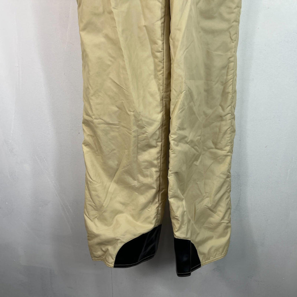 Vtg Tundra by Jasper Cameron Ski Jacket & Salopettes Set Beige size 42 Near Mint