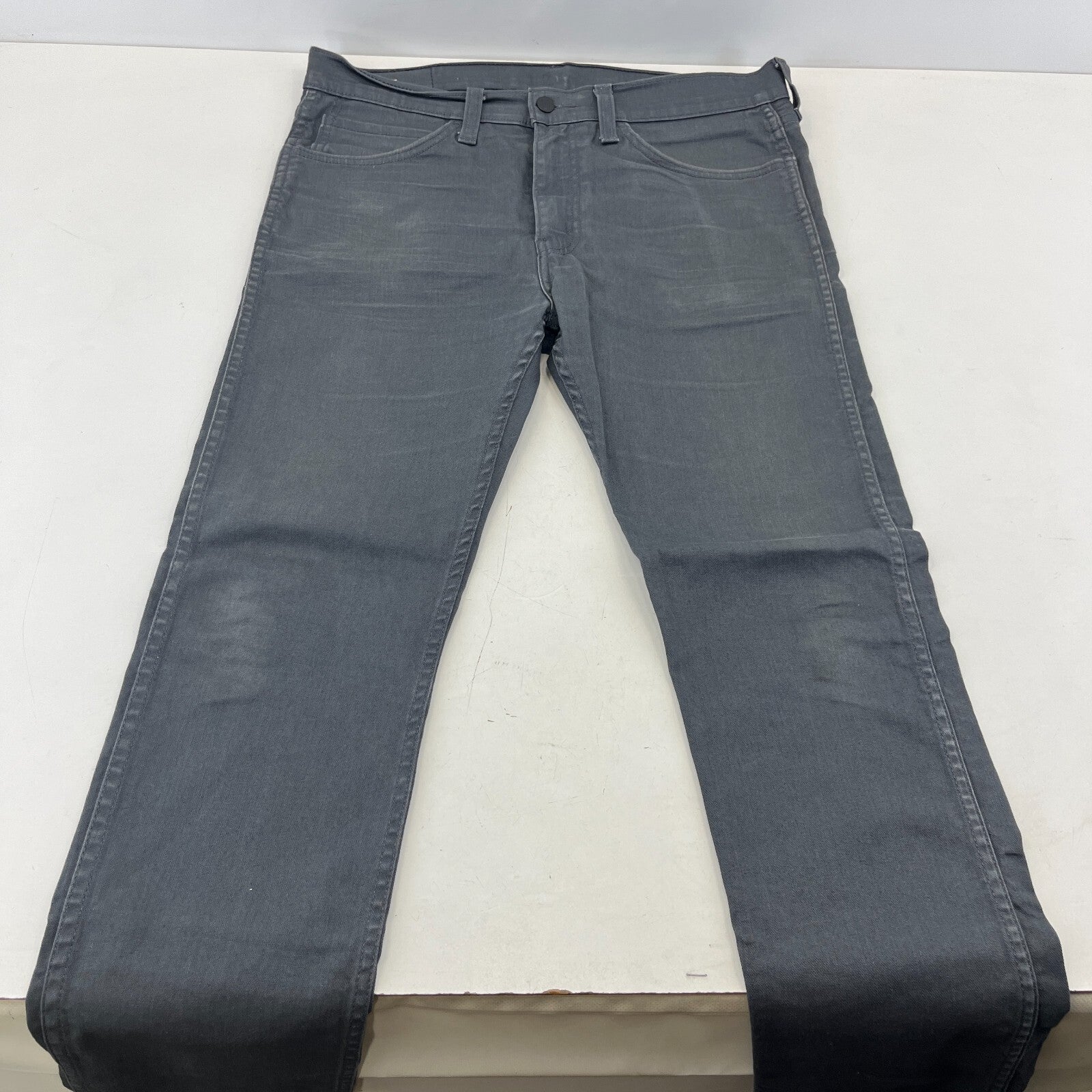 Levi’s Heavy Denim Chinos Dark Grey Straight Leg Chino W34" L32"