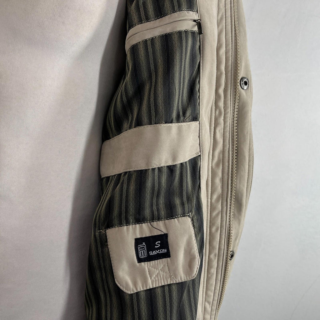 Saxon Classics Men's Light Beige Casual Jacket size XL