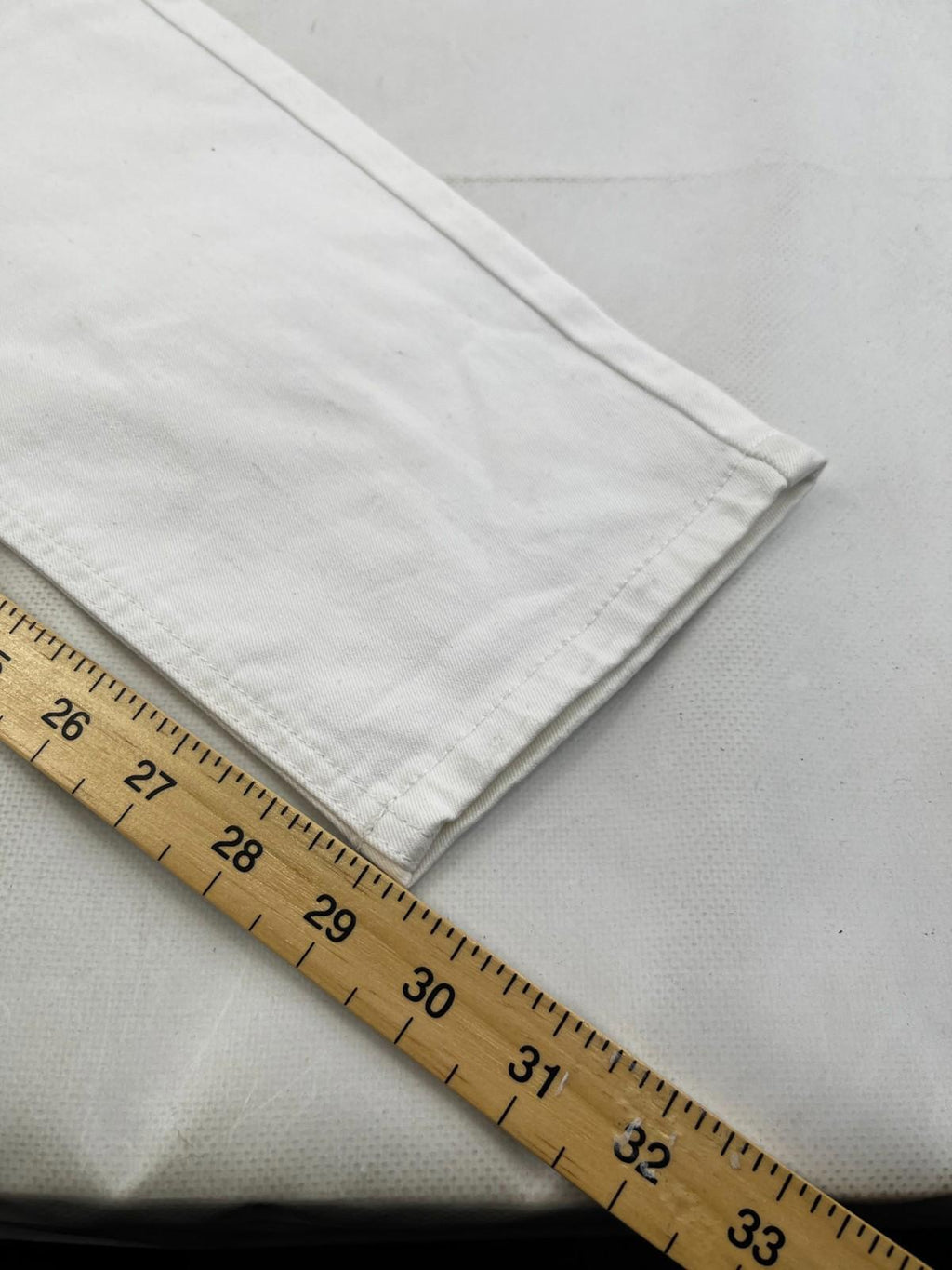 Nutmeg Skinny Tapered Jeans in White UK Women's size 22 - NWOT
