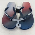 Head Flip Flops Beach Slippers Blue/Red Gradient Men's UK 13 EU 47/48