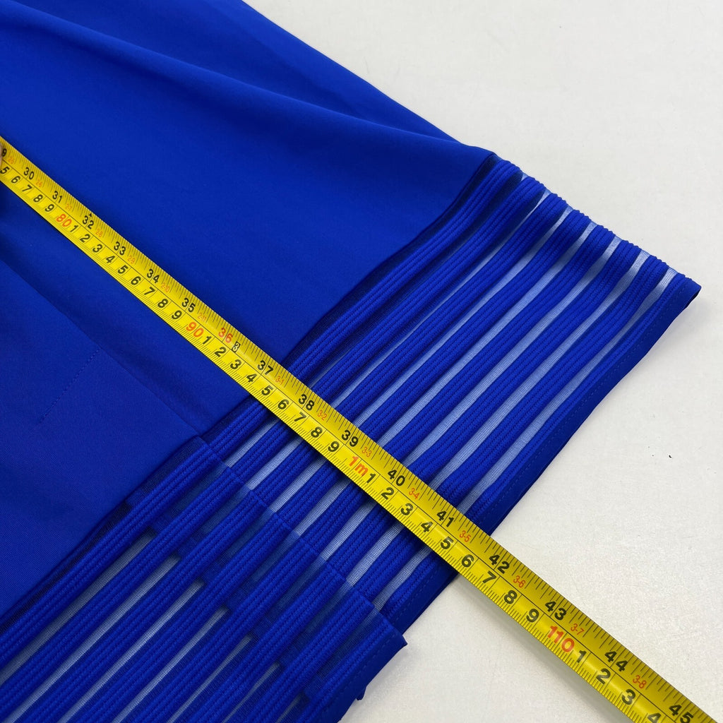 Ted Baker Mini Dress Royal Blue 1980’s Style size 3 (fits UK 12) - VGC