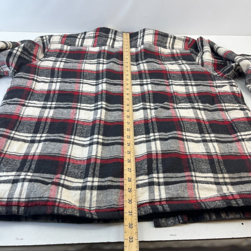 Canyon Creek Insulated Microfleece Lined Lumberjack Shacket Shirt Jacket 2XL