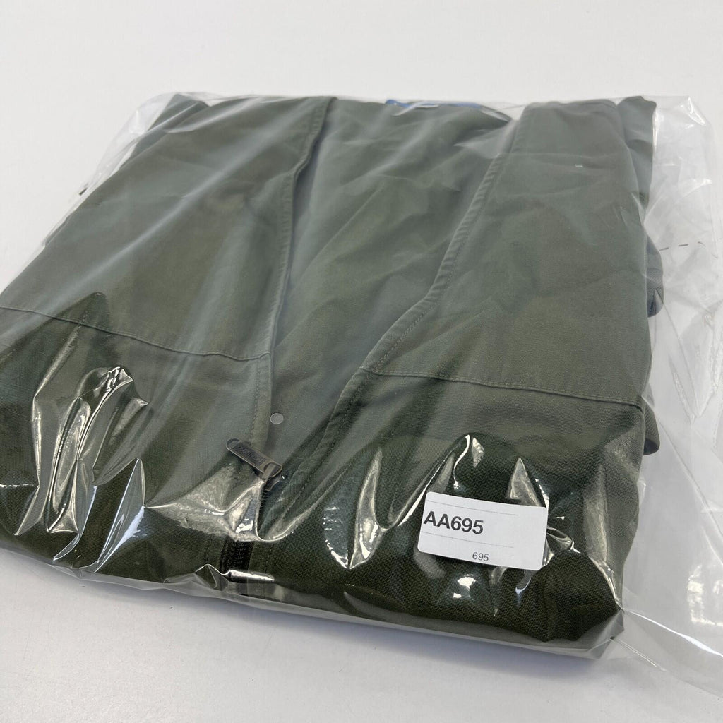 Decathlon Men's Shooting Vest in Olive Green Cotton Canvas size 4XL