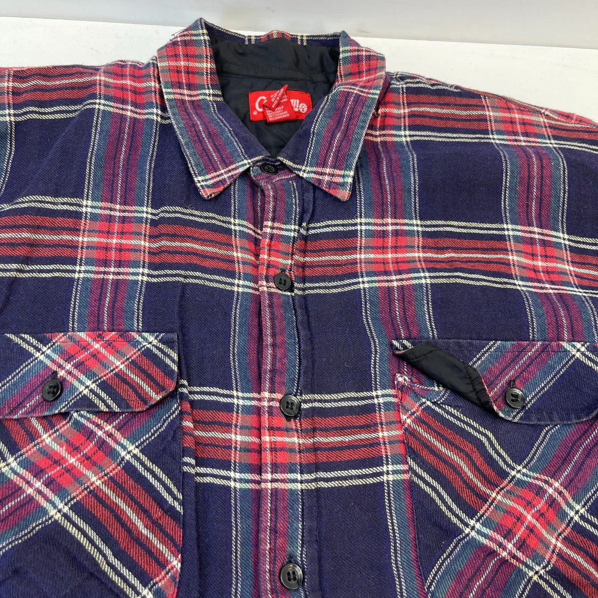 Coleman Men's Insulated Quilt Lined Shacket Jacket Lumberjack Shirt size XL
