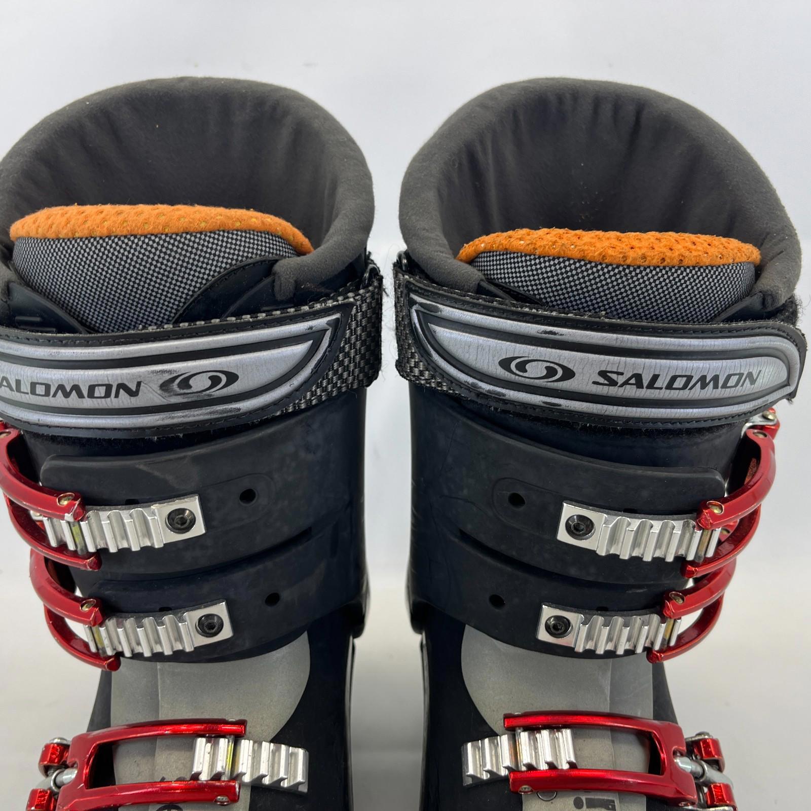 Salomon Performa 7.0 Ski Boots Men's size UK 9.5 EU 44 Black & Red
