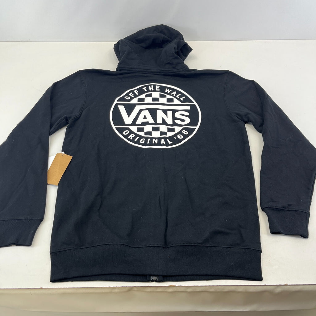 Vans Off the Wall Men's Back Print Hoodie in Black size Small
