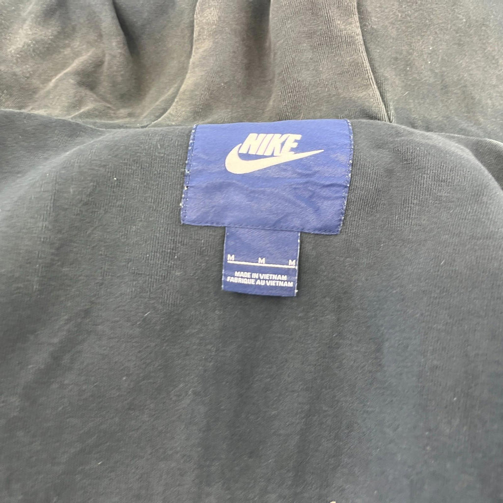 Nike Sportswear Jacket Men's size M Navy Blue Windrunner Windbreaker Hood Lined