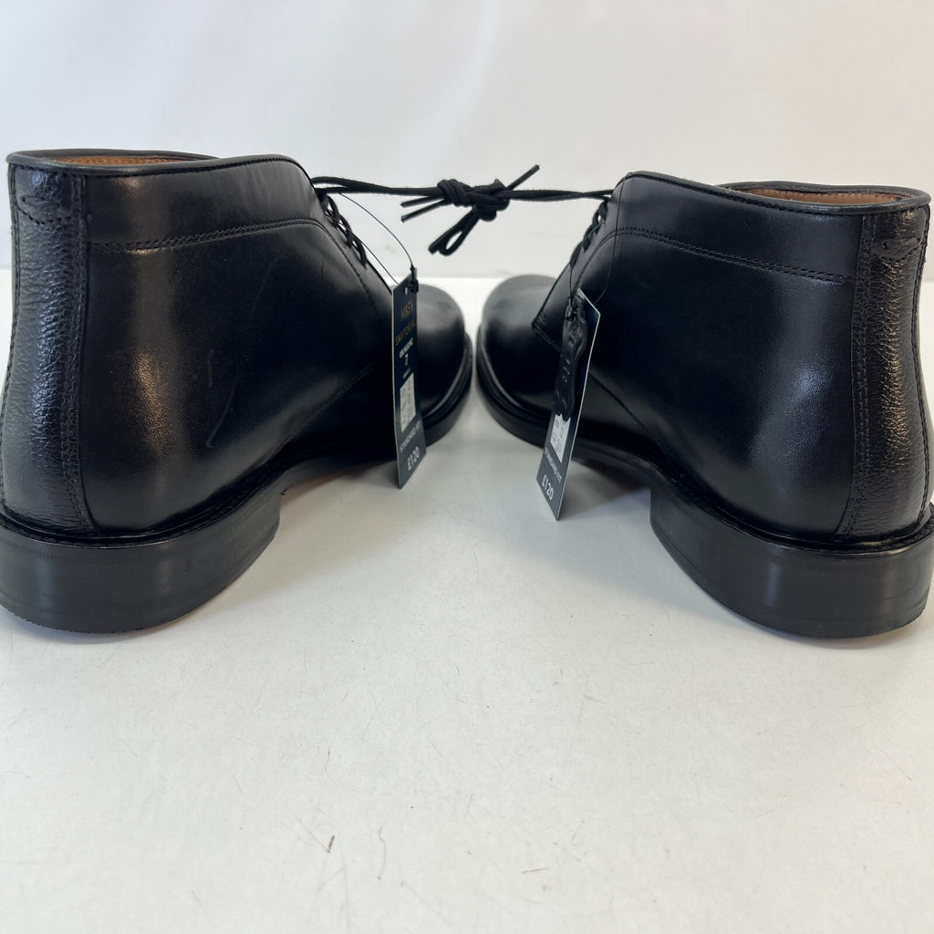 Marks and Spencer Sartorial Black Leather Smart Luxury Boots UK 7 RRP £120 - New