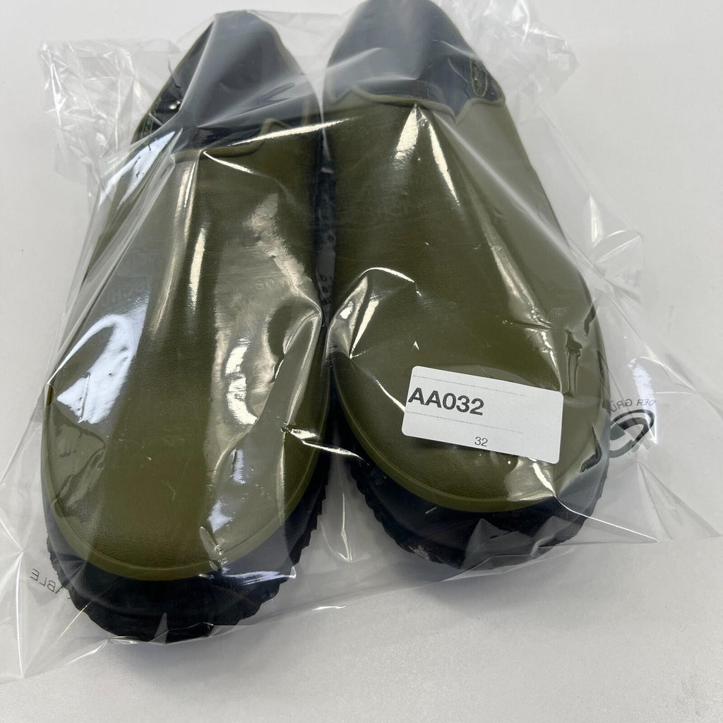 Dirt Boot Neoprene Waterproof Outdoor Garden Muck Shoes Slippers Green UK size 9