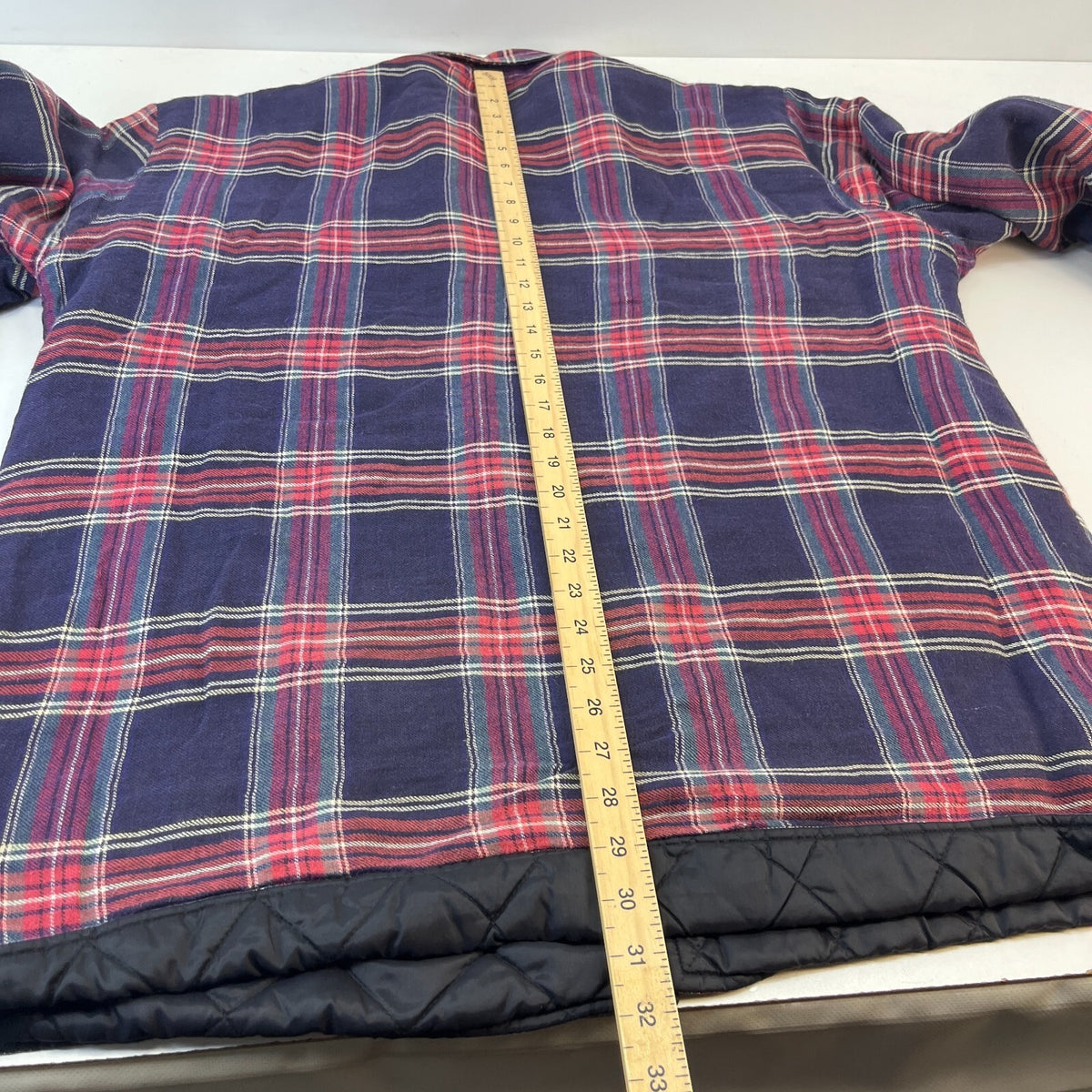 Coleman Men's Insulated Quilt Lined Shacket Jacket Lumberjack Shirt size XL