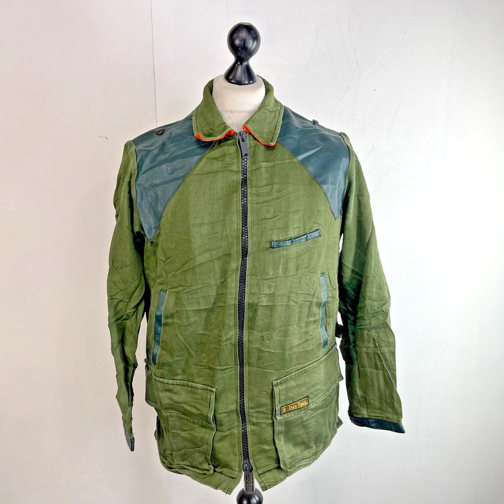 Vintage Turima Sweden Mens Hunting Jacket size Medium in Green inc Fleece Liner