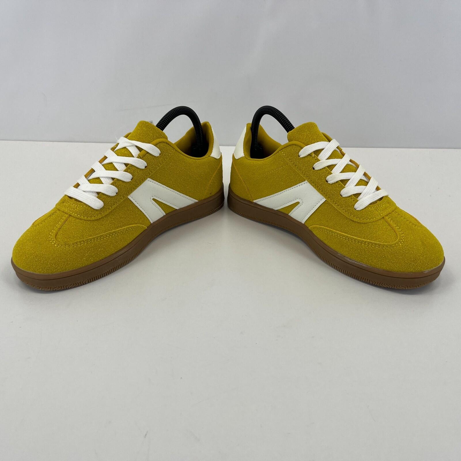 Peacocks Women's Comfort Trainers in Mustard Yellow size UK 4  EU 37 - New
