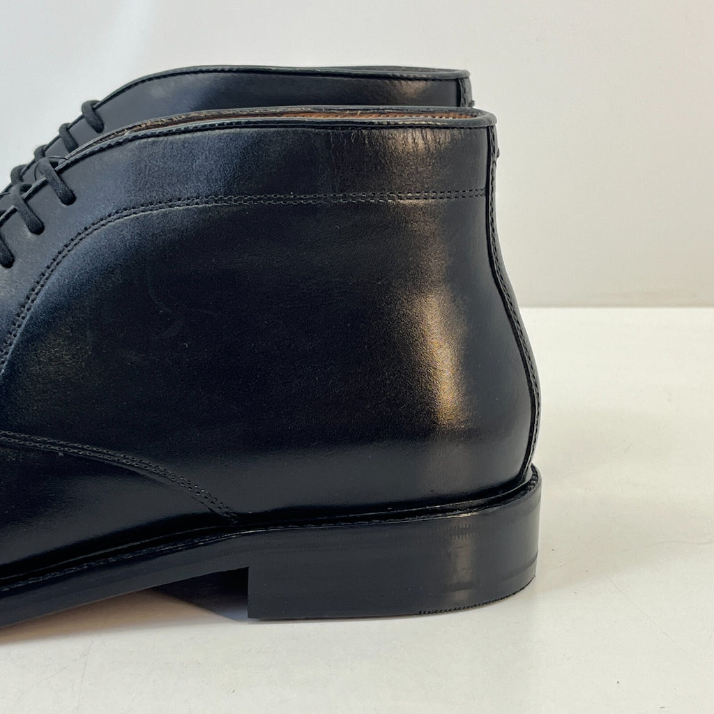 Marks and Spencer Sartorial Black Leather Smart Luxury Boots UK 9.5 RRP £120 New