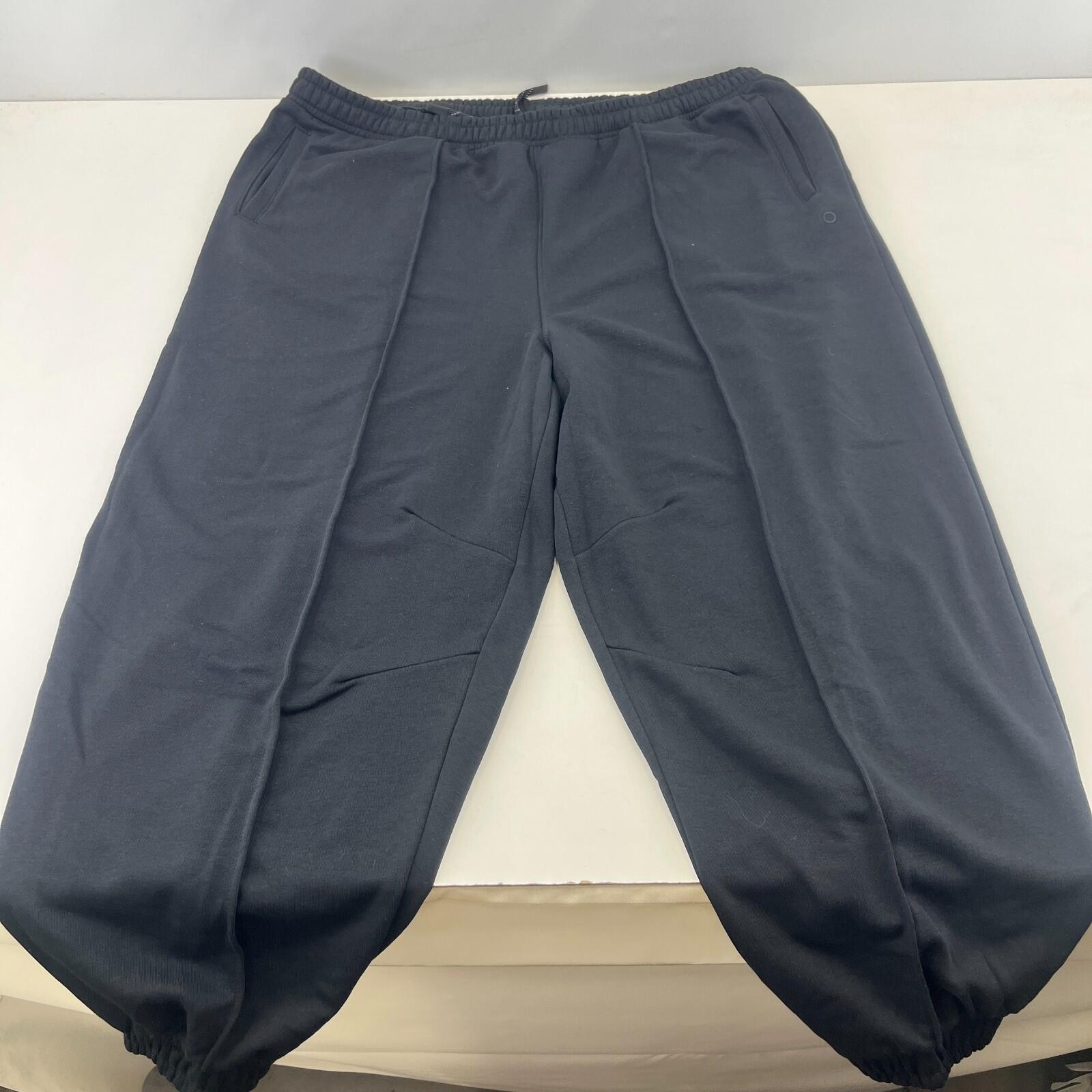 M&S Ladies Goodmove Parachute Joggers Cuffed Trousers Pants Black BNWT size 20