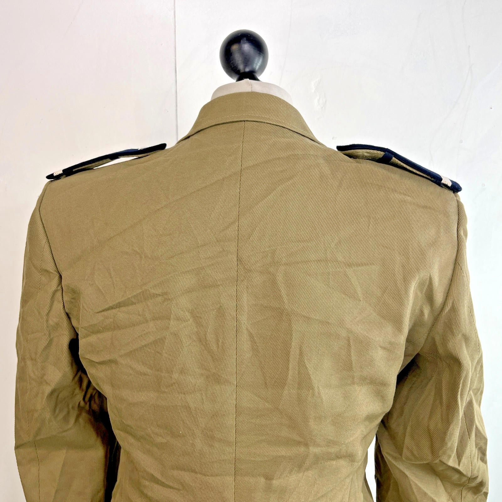 Rare French 15th Infantry Division Officers Jacket Army Military Dress Blazer M