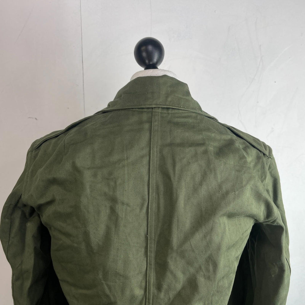Vintage 1962 British Army James Smith & Co Olive Green Overall Jacket Size 4