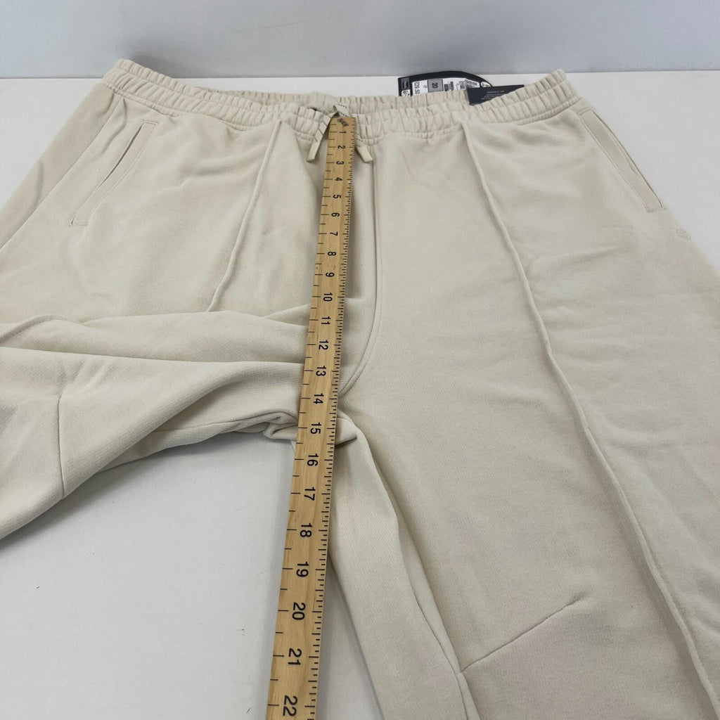 M&S Ladies Goodmove Parachute Joggers Cuffed Trousers Pants Cream UK size 20 New