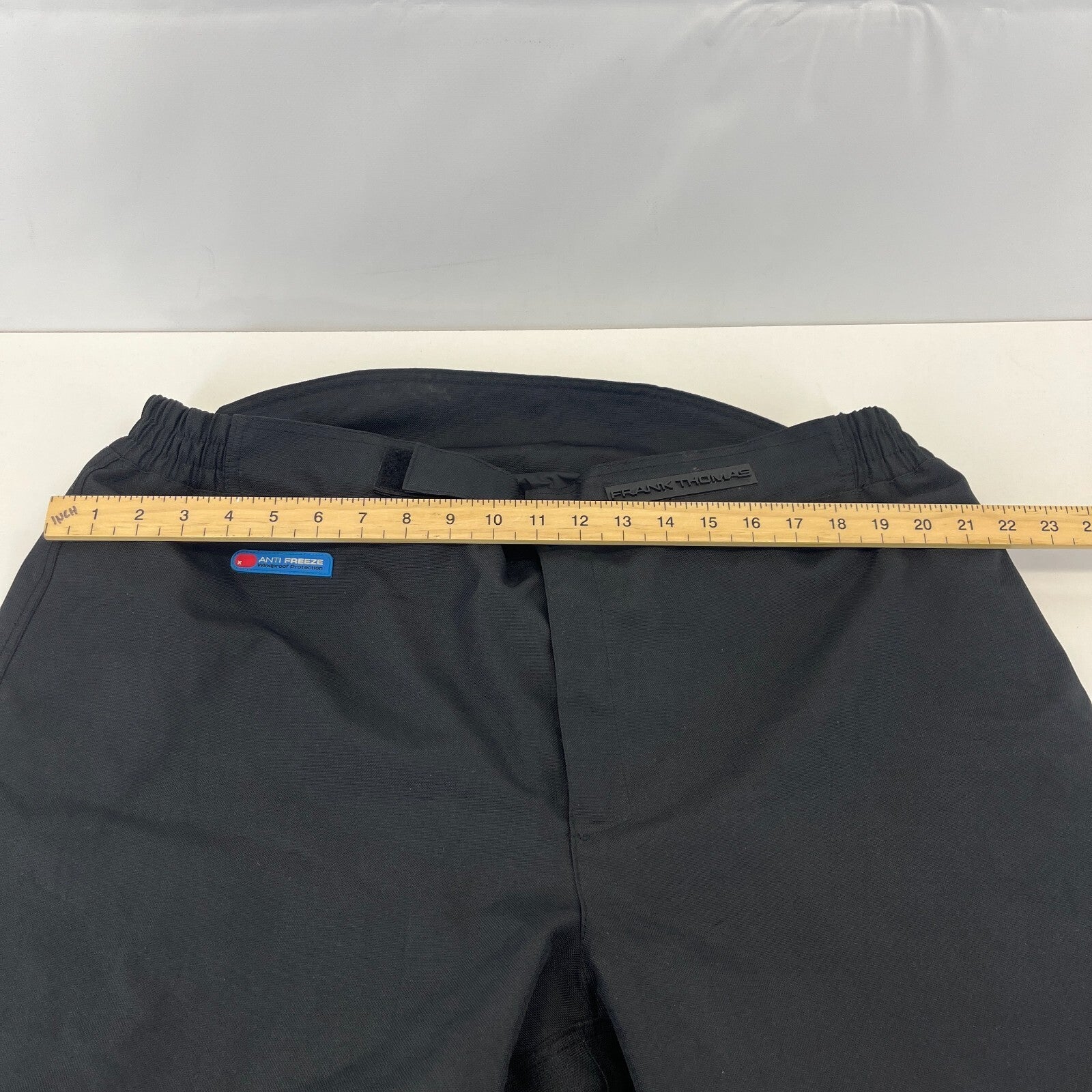 Frank Thomas Anti Freeze Pro Motorcycle Trousers Black with Liner & Armour 2XL