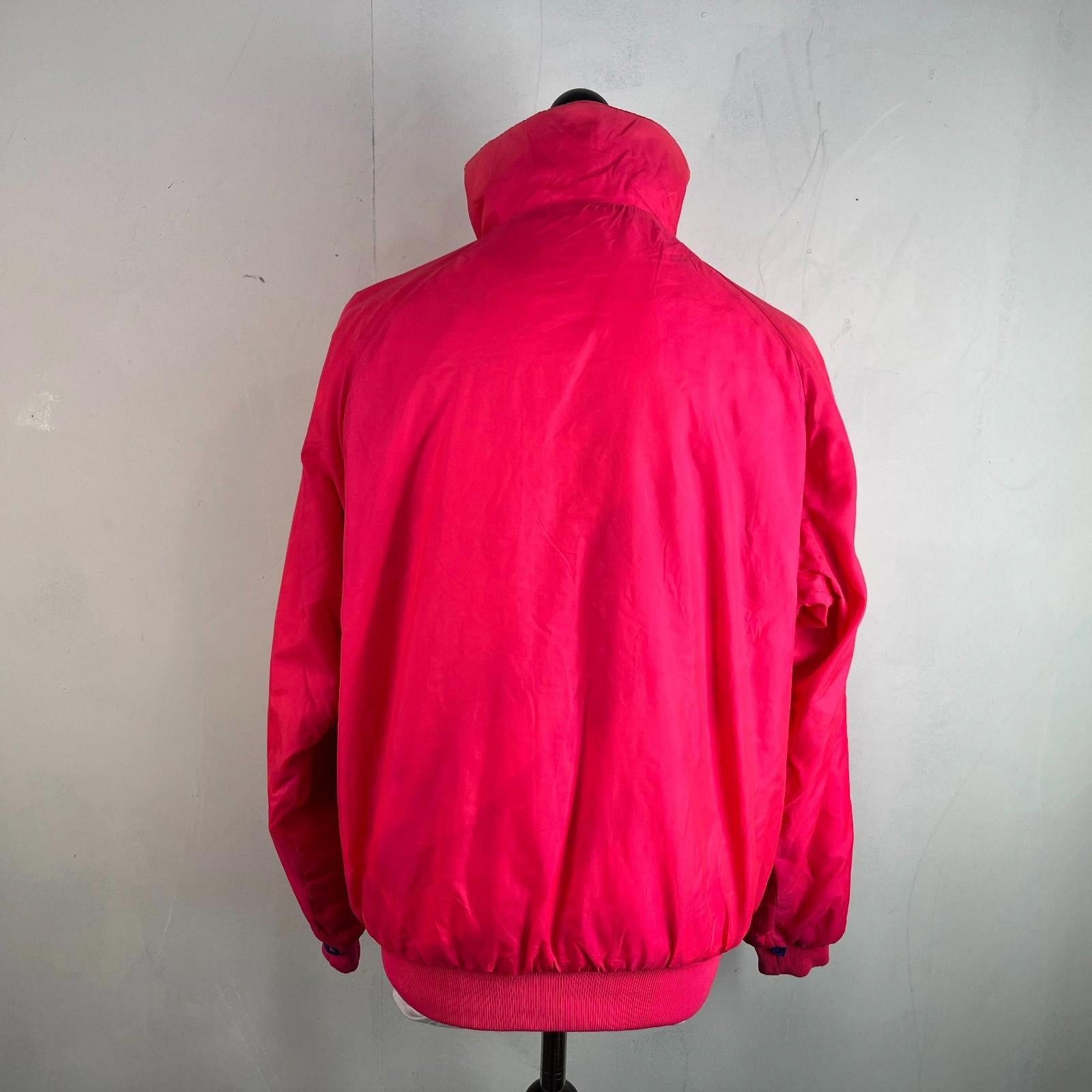 Vintage 1991 Columbia Reversible Ski/Snowboard Bomber Jacket Pink/Purple size L