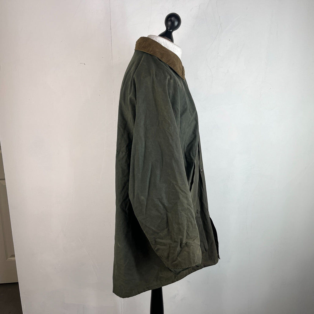 Kenrick Quality Green Wax Jacket UK XL Dog Walking Hunting Shooting Countrywear