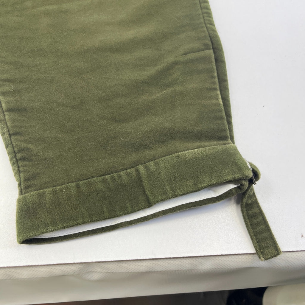 Hoggs Of Fife Breeks Mens W42" Green Olive Hunting Shooting Plus Fours Moleskin