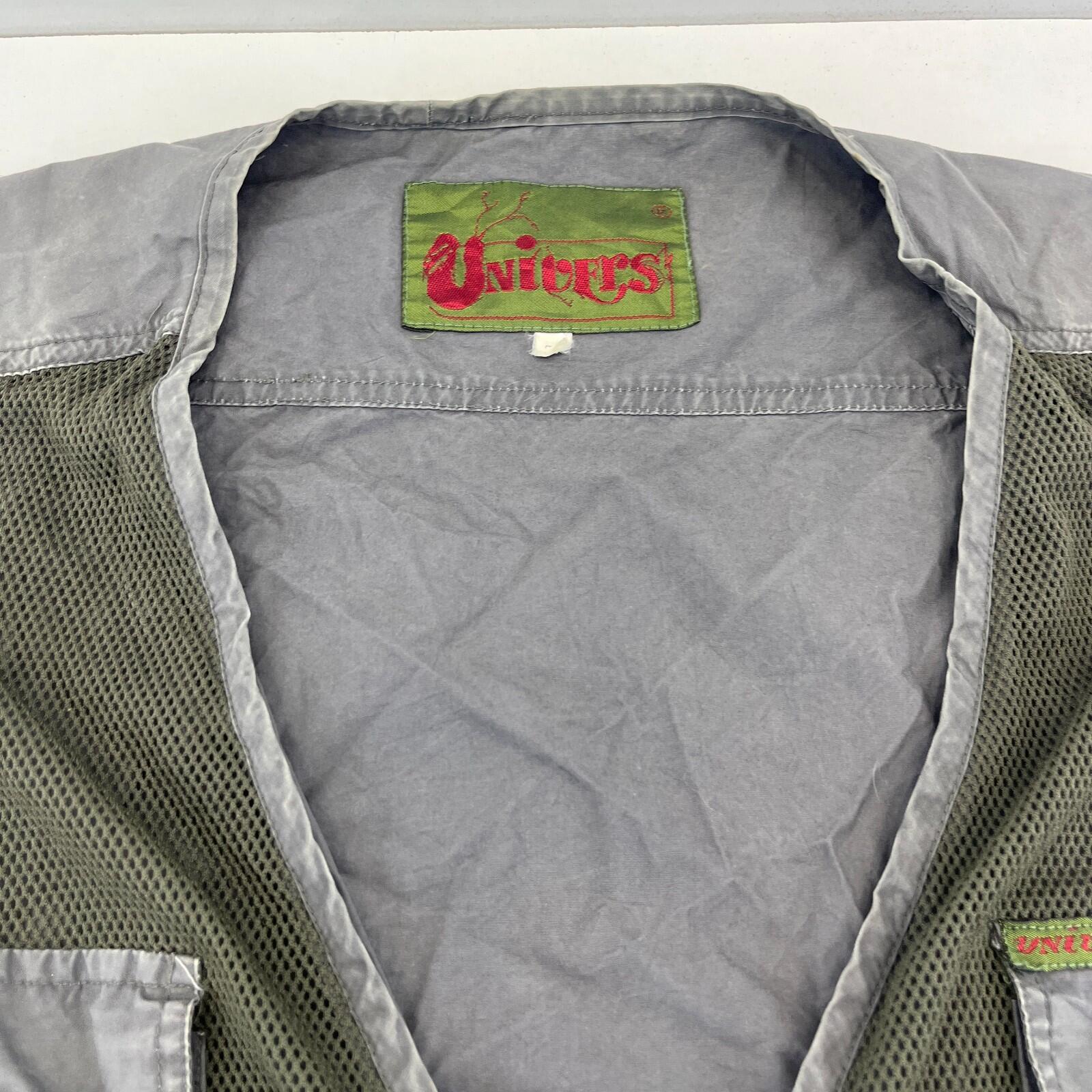 Univers Men's Shooting Waistcoat Vest in Grey size Large