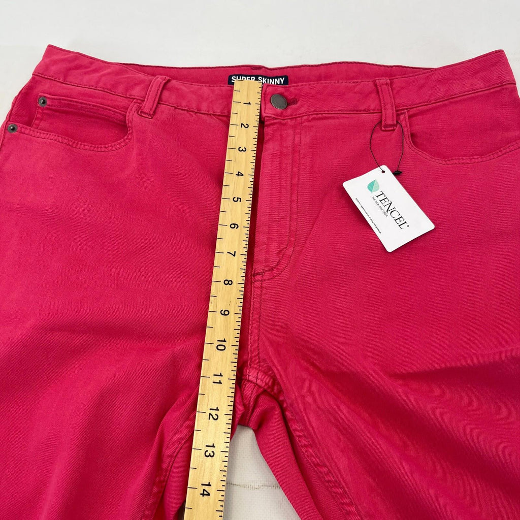 Marks & Spencer Bright Pink Super Skinny Jeans - UK size 18S - BNWOT