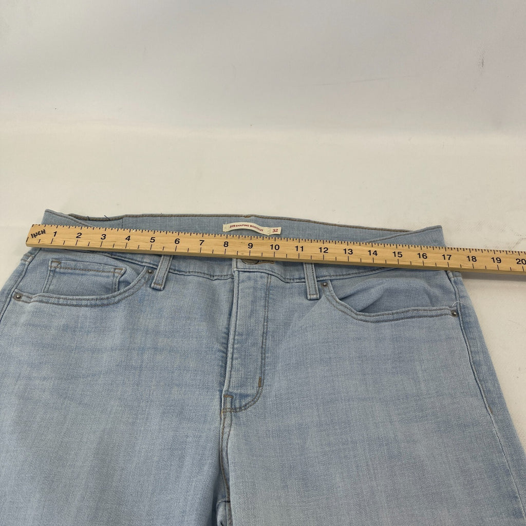 Levi's 315 Shaping Bootcut Women’s Jeans W32" L30" Light Blue Denim