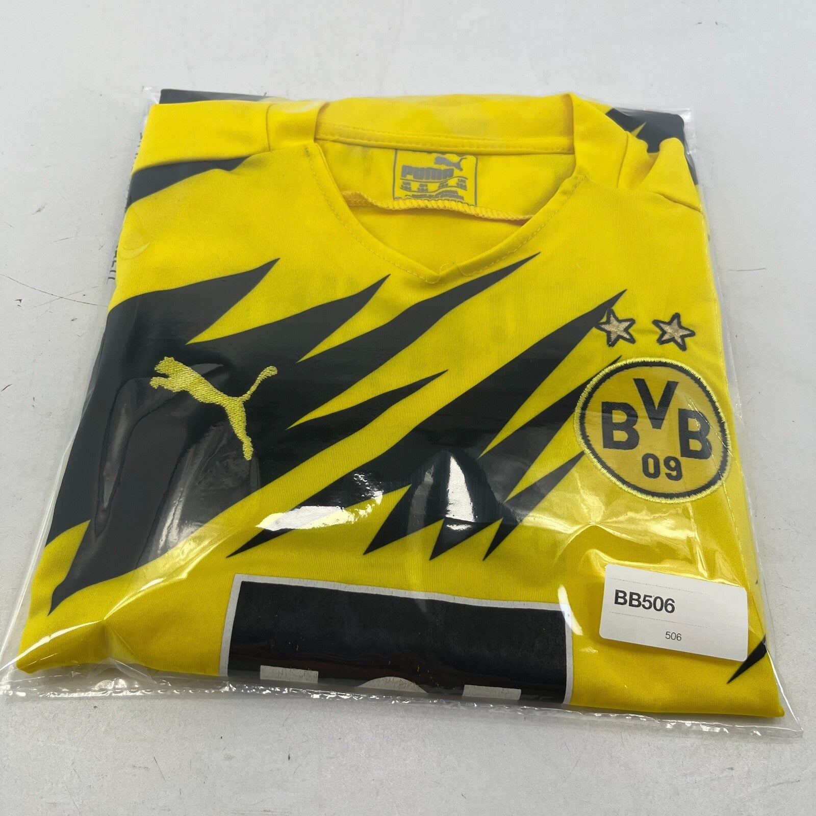 Borussia Dortmund 20/21 Home Football Shirt Kids Large (164cm) #17 Haaland