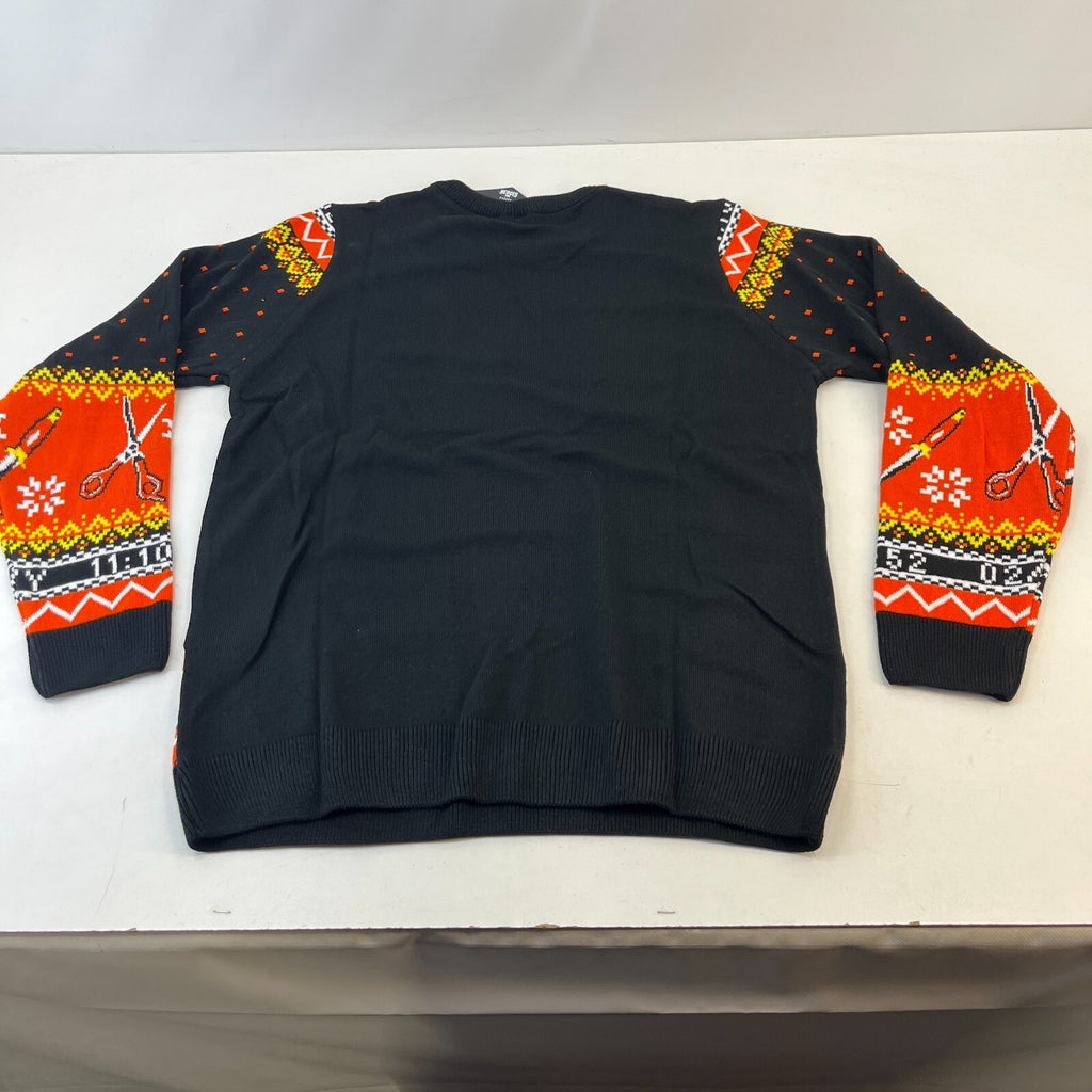 Childs Play Chucky Sweater Jumper Christmas Horror Pullover size L Wanna Play