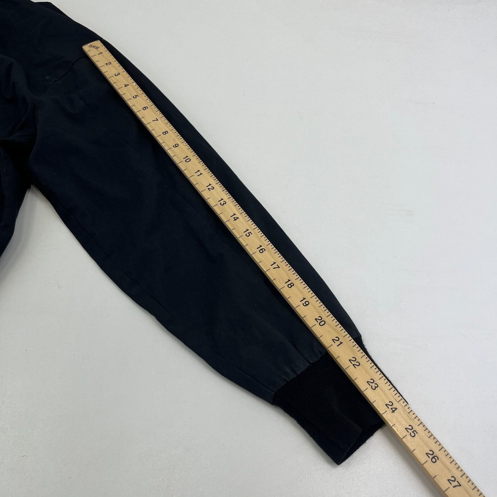 US Army JROTC Bomber Jacket size US XS UK Medium Black with Collar & Epaulettes